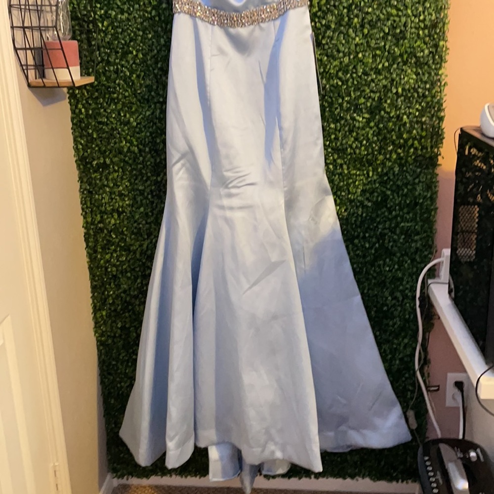Light blue mermaid prom dress!! - Picture 2 of 7